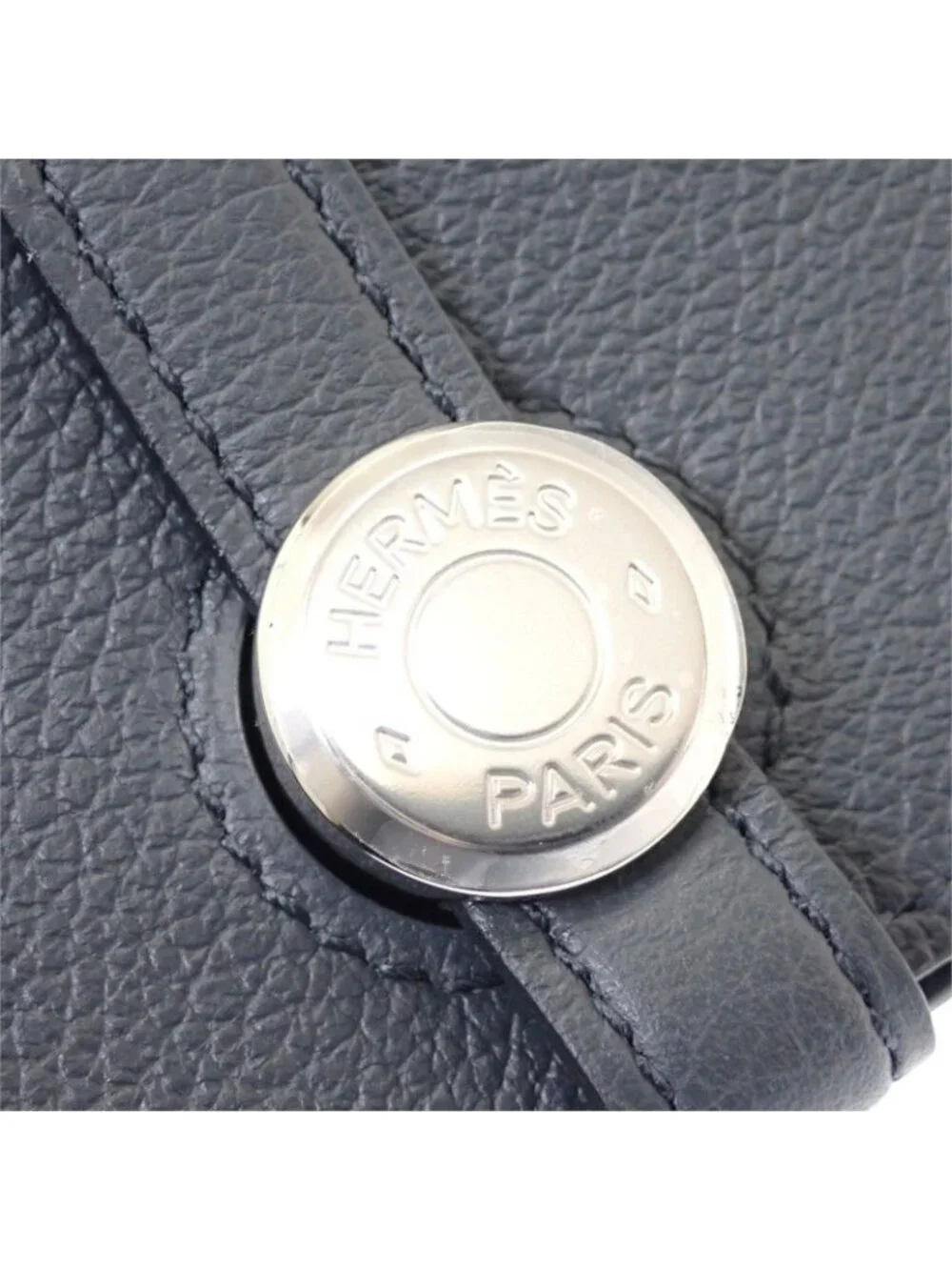 Hermes Dogon Compact Card Case Sellier Ever Color Gray Grimeyer